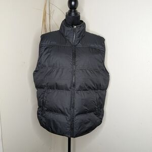 Men's Sportier Black Puffer Vest